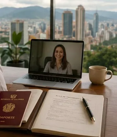 Pacientes internacionales — consulta desde Bogotá, Colombia